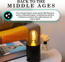 Load image into Gallery viewer, E26 Base Vintage LED Edison Bulbs - 8 Pack, Energy Efficient 2200K Warm Light