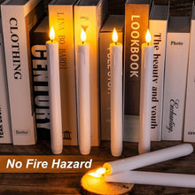 Load image into Gallery viewer, Battery Operated Flameless Candles - 24 Pcs with Remote, Flickering Light Design