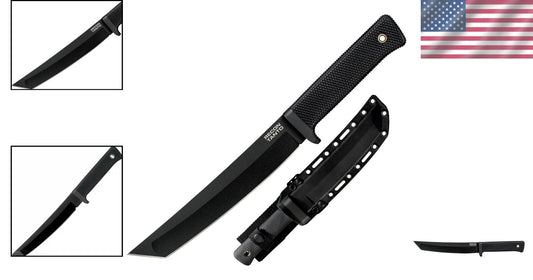 7" Tanto Point Tactical Knife with Secure-Ex Sheath - Ultimate Durability & Grip