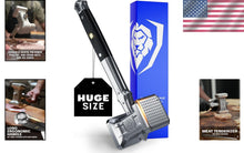 Load image into Gallery viewer, Extra-Large Meat Tenderizer with Dual-Sided Functionality - High-Carbon Steel
