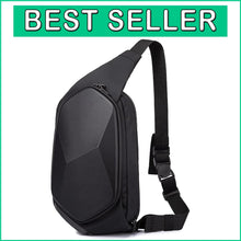 Load image into Gallery viewer, Waterproof Anti-Theft Sling Bag with Reflective Stripe - Large Capacity Travel