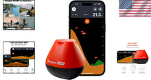 Load image into Gallery viewer, Wireless Fish Finder with Smartphone App - Perfect for Shore or Kayak Fishing