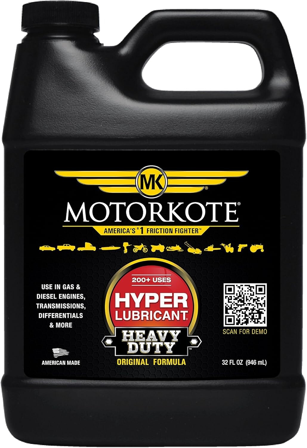 Engine Oil Additive, 32oz – Multipurpose Hyper Lubricant for Ultimate Protection
