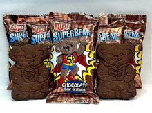 Load image into Gallery viewer, Snack Smart with SuperBear Chocolate Graham Packs - No High Fructose Syrup