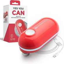 Load image into Gallery viewer, Portable Mini Electric Can Opener – USB-C Rechargeable, Ideal for Home &amp; Travel