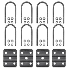 Load image into Gallery viewer, 5-1/2" U Bolt Kit with Hex Nuts for 3,500 lb Round Axles, Secure &amp; Reliable