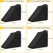 Load image into Gallery viewer, Waterproof Dustproof Zippered Folding Cover for Treadmill - Black, 57"L x 25"W