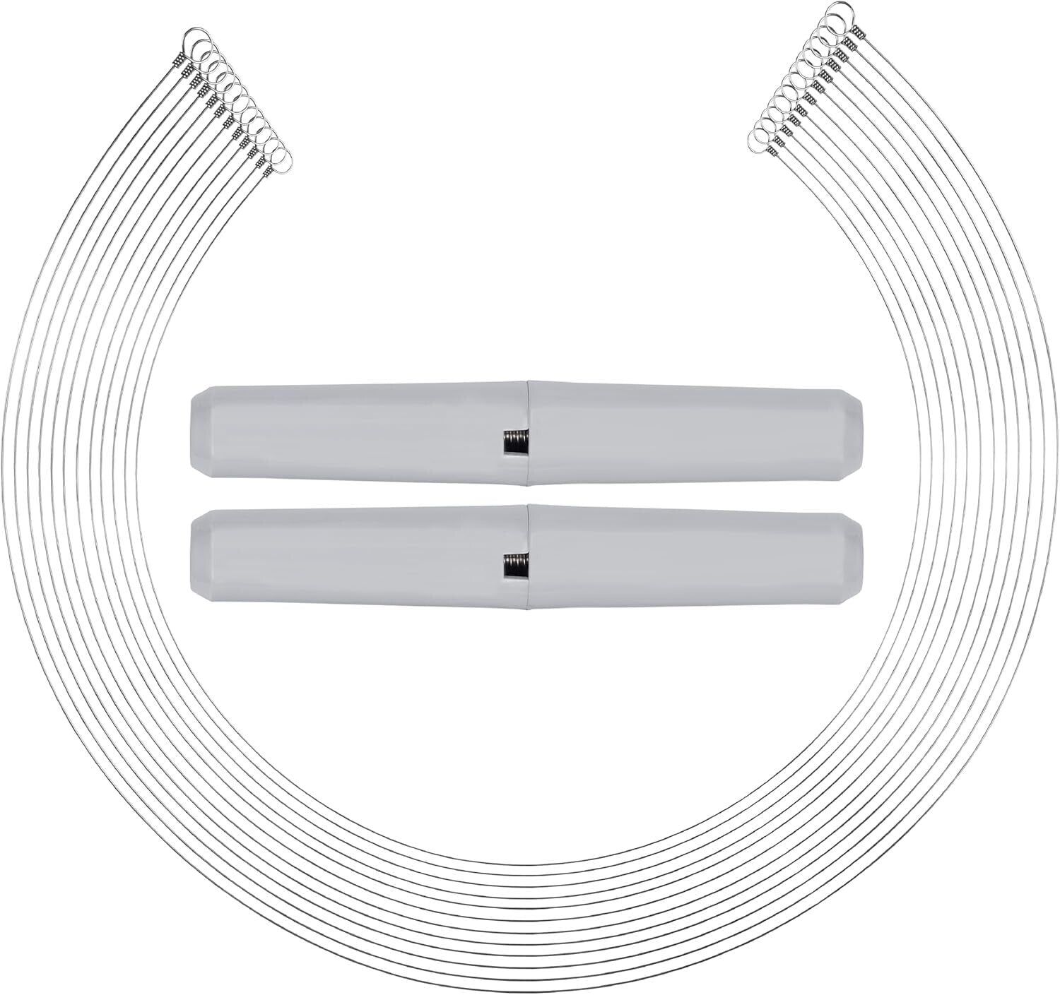 12 Premium Replacement Cheese Cutting Wires - Stainless Steel & Ergonomic Handle