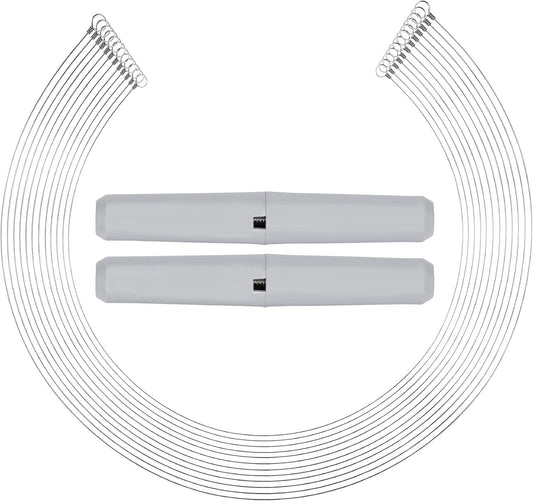 12 Premium Replacement Cheese Cutting Wires - Stainless Steel & Ergonomic Handle