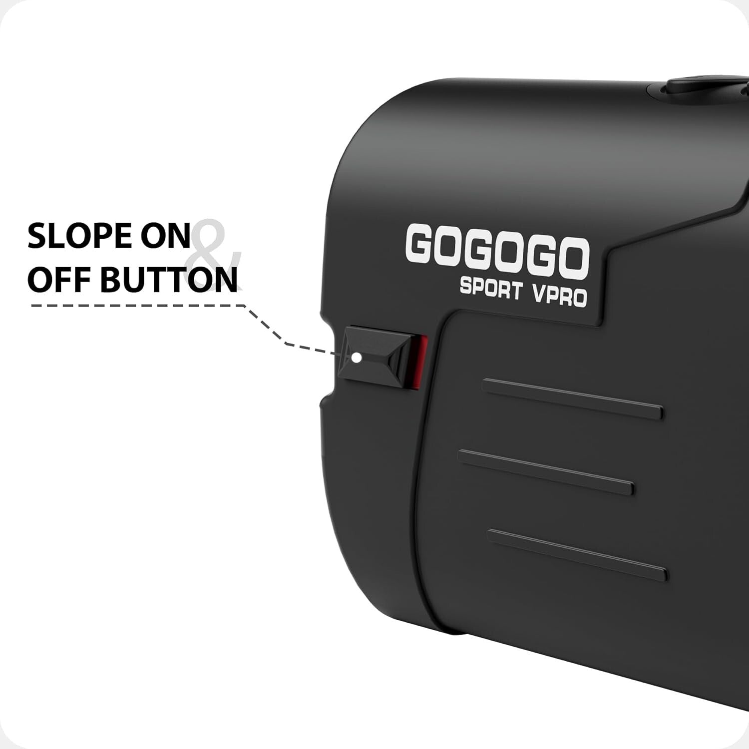 Laser Rangefinder with 6X Magnification & Slope Function for Outdoor Sports