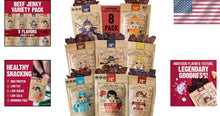 Load image into Gallery viewer, Keto-Friendly Beef Jerky Variety Pack - 8 Flavors, Healthy Snacking Delight