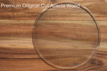 Load image into Gallery viewer, Elegant 14 Inch Acacia Wood Lazy Susan - Durable Kitchen Turntable Organizer