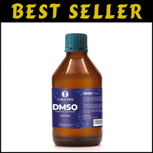 Pure DMSO Liquid in Durable Glass Bottle - 500ml, Odor-Free, Non-Diluted