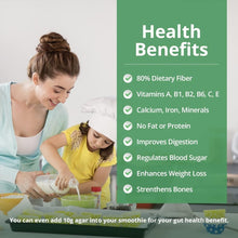 Load image into Gallery viewer, High Strength Agar Agar Powder, Vegan Gelatin, 100% Natural &amp; Bonus Cookbook