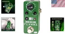 Load image into Gallery viewer, Metal Drum Machine Guitar Pedal with 48 Grooves &amp; Real-Time Fill Function