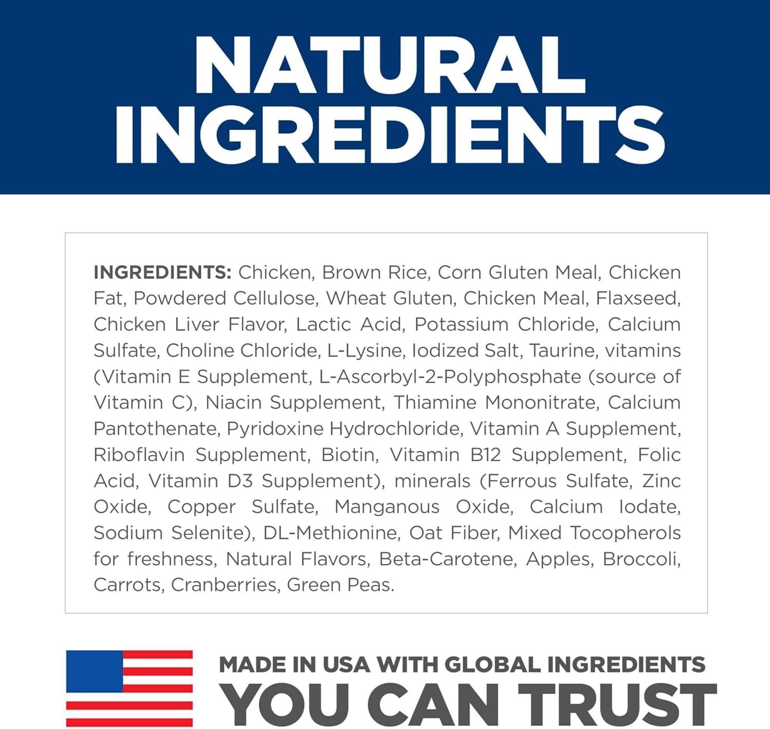 Veterinarian Recommended 7lb Cat Food - Chicken Flavor for Fresh Breath & Health