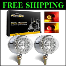 Load image into Gallery viewer, Waterproof 17 LED Illuminated Truck Lights - Chrome Housing for Enhanced Safety