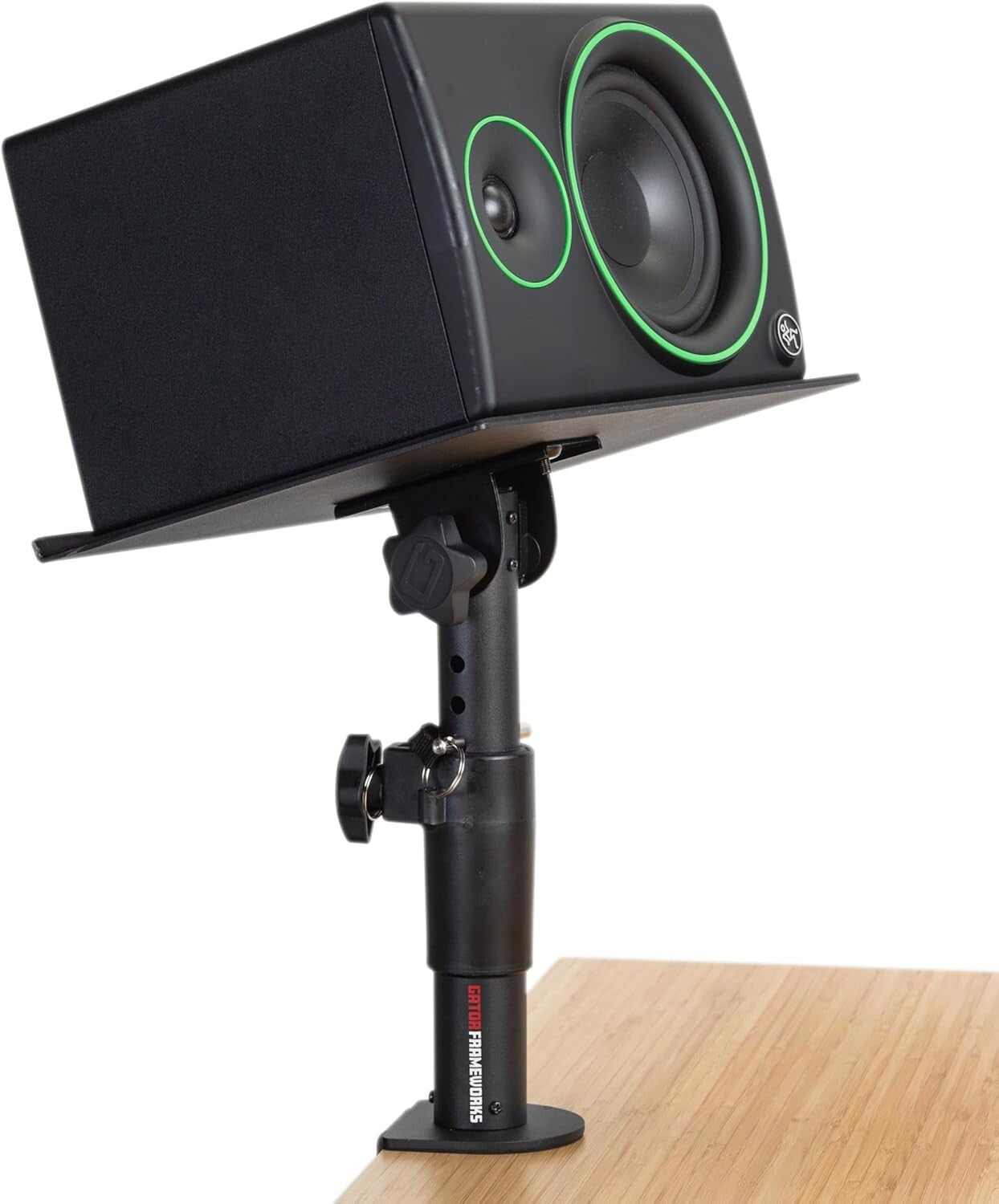 Adjustable Clamp-On Studio Monitor Stands - Elevate Your Audio Experience