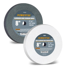 Load image into Gallery viewer, 8" Fine Grit Aluminum Oxide Grinding Wheel - Ideal for Bench &amp; Pedestal Grinders