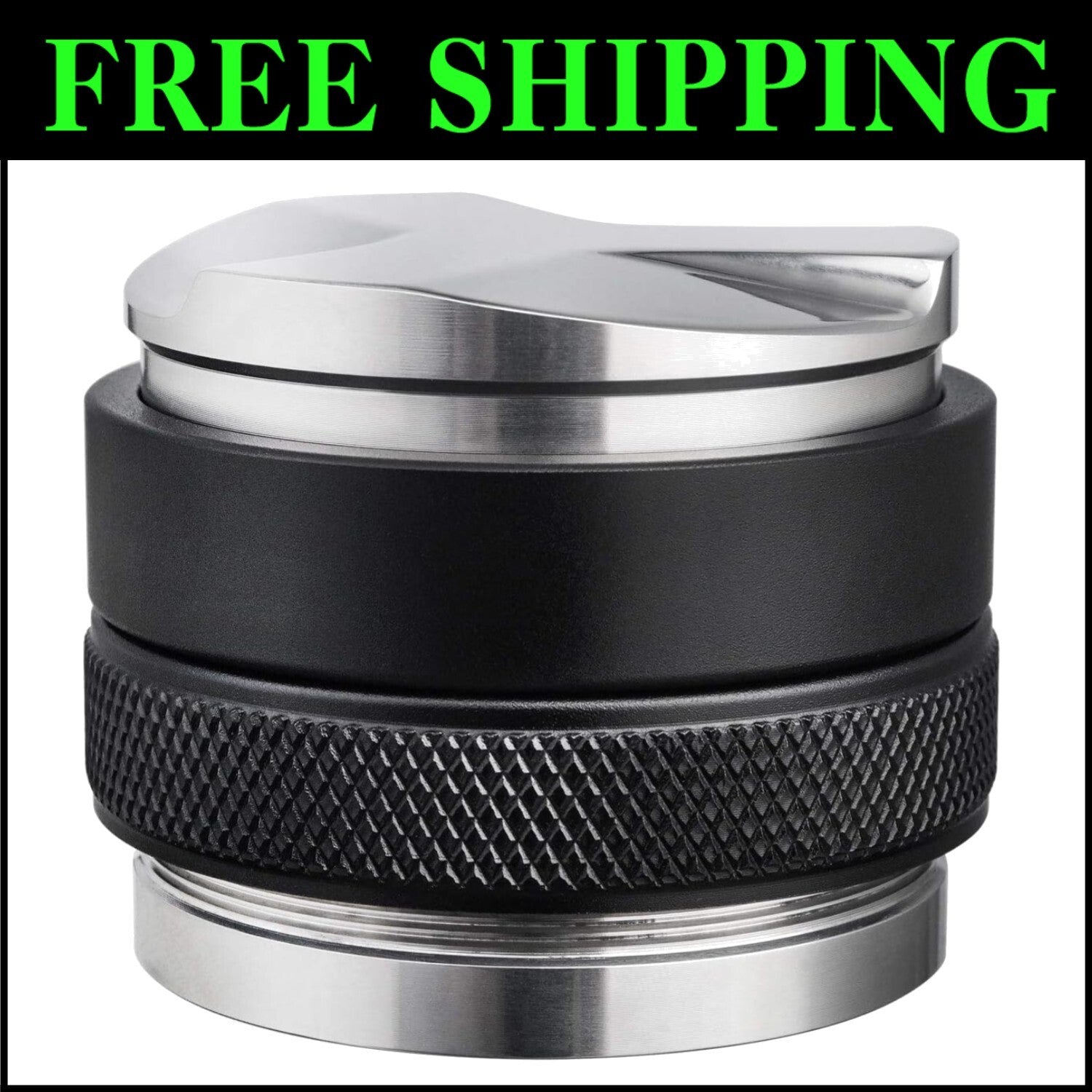 58mm Dual-Head Espresso Tamper & Distributor for Perfect Coffee Preparation