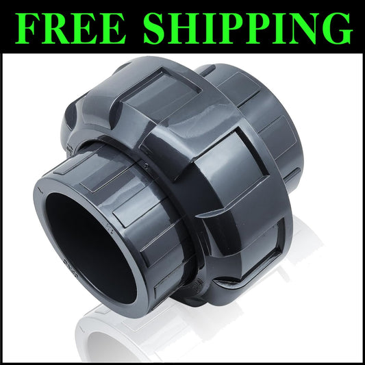 Corrosion-Resistant 4-Inch Slip Union Fitting - Perfect for Water and Oil Flow