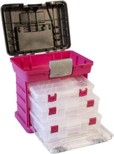 Load image into Gallery viewer, Grab N' Go Rack System - 3 Adjustable Craft Organizers with Pro-Latch Locking