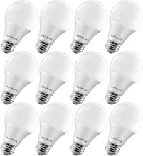 Load image into Gallery viewer, Energy Star 800 Lumens Dimmable A19 LED Bulbs – 9W 5000K Bright White (12 Pack)
