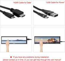 Load image into Gallery viewer, 8.8 Inch Touchscreen Monitor - HD IPS Display for Raspberry Pi and PC Monitoring