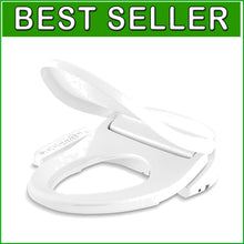 Load image into Gallery viewer, Purewash E580 Elongated Bidet Toilet Seat - Quiet-Close &amp; Self-Cleaning Comfort