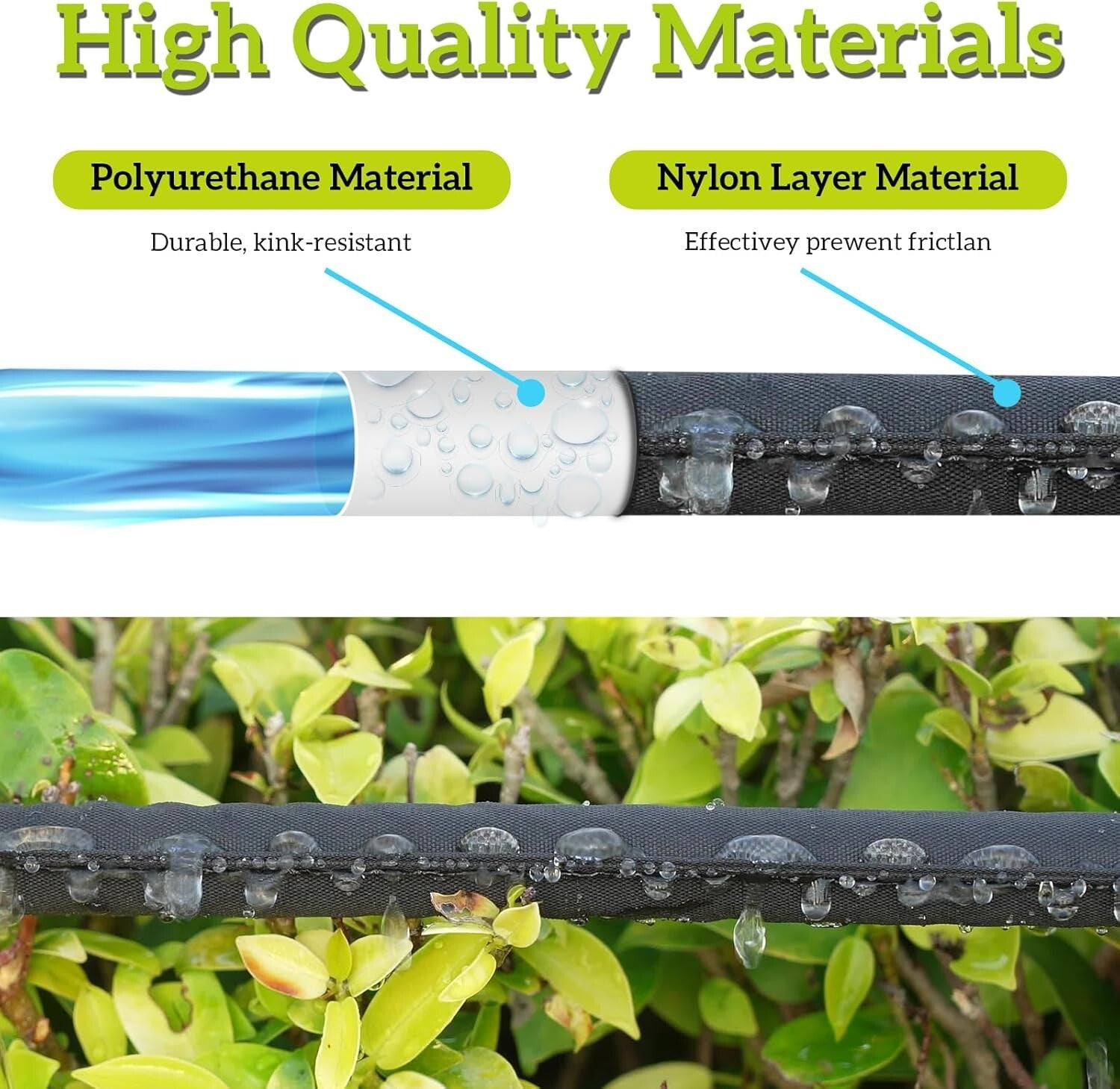 150 ft Flat Soaker Hose Set - Heavy Duty Drip Irrigation for Efficient Gardening