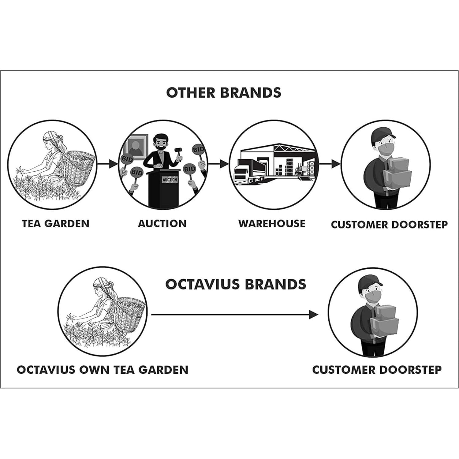 Exquisite Assorted Tea Collection in Wooden Box | 120 Total Tea Bags for Gifting