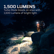 Load image into Gallery viewer, 5-Mode Rechargeable Headlamp with Detachable Magnetic Work Light &amp; 1500 Lumens