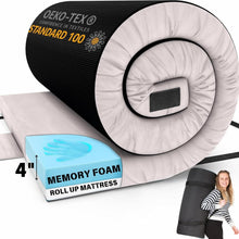 Load image into Gallery viewer, Waterproof 80’’x40’’ Foam Sleeping Pad - Ideal for Camping, Cots, and Sleepovers