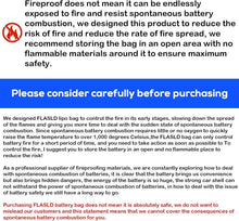 Load image into Gallery viewer, Three-Proof Large Battery Bag for 200Ah Lithium - Fire, Water &amp; Explosion Safe