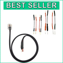 Load image into Gallery viewer, Reliable 10-Inch Radar Detector Power Cord - Military Grade with RJ-11 Connector