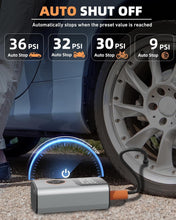 Load image into Gallery viewer, Essential 150PSI Air Compressor - Multi-Use for Tires, Balls &amp; Emergency Needs