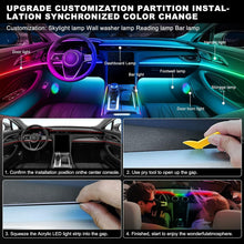 Load image into Gallery viewer, 593 LEDs RGB Car Interior Light Strip - Wireless App Control &amp; Sound Active Fun