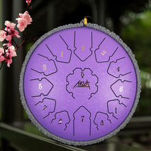 Load image into Gallery viewer, HandPan 12-Inch Steel Tongue Drum with Accessories for Meditation &amp; Healing