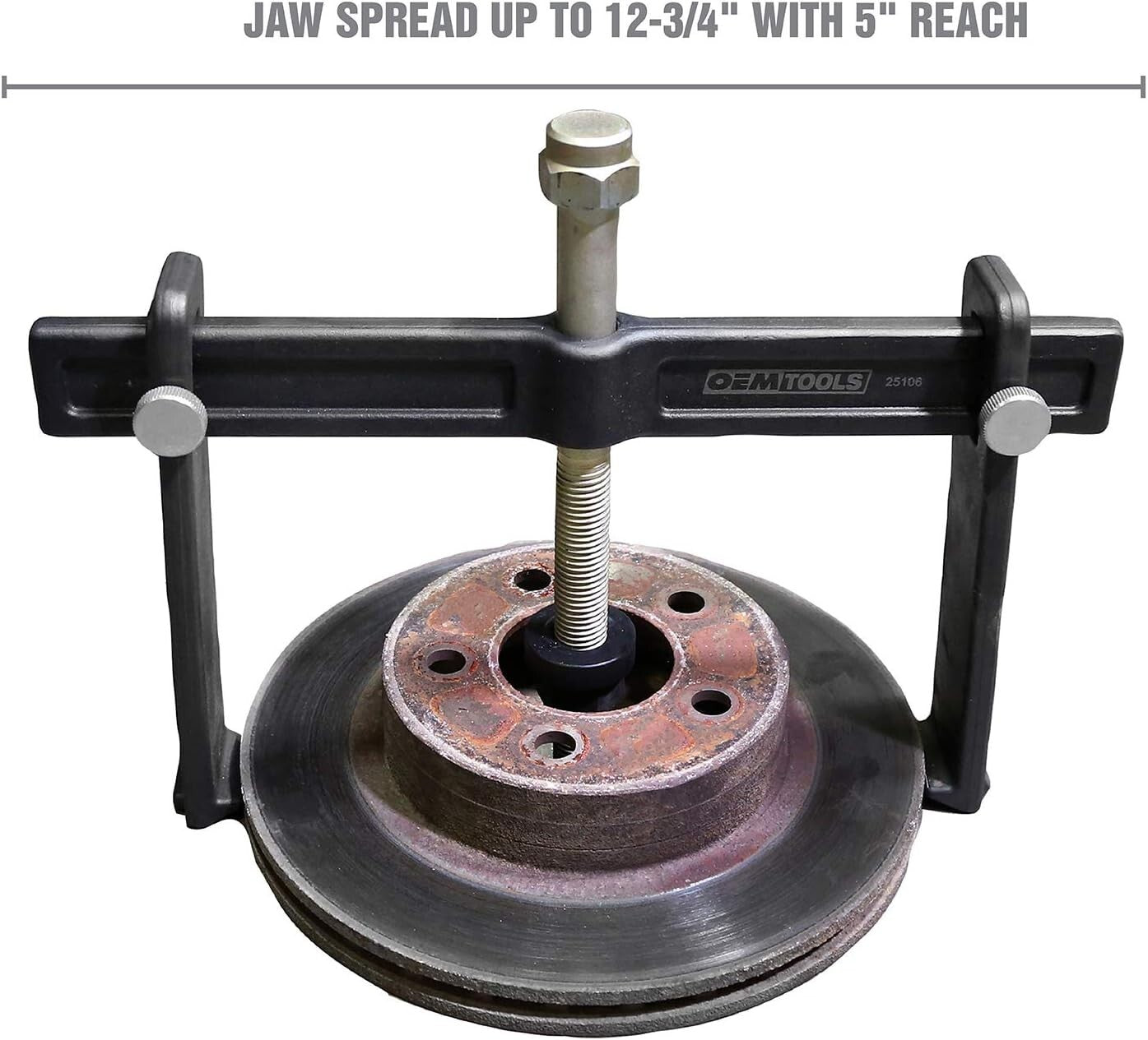 7-Ton Heavy Duty Brake Drum Puller & Rotor Removal Tool for Impact Wrenches