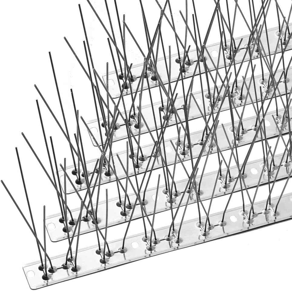 Stainless Steel Bird Deterrent Spikes - Effective Protection Against M ...