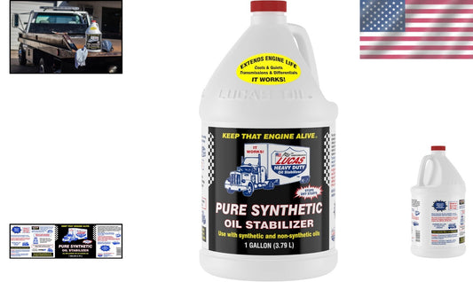 5 Quart Universal Motorcycle Oil Stabilizer - Enhances Performance & Longevity