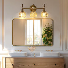 Load image into Gallery viewer, Luxury 48x32 Gold Vanity Mirror - Anti-Rust Stainless Steel Frame for Bathroom