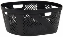 Load image into Gallery viewer, Lightweight Plastic Laundry Hampers Set of 2 - 40L Capacity for Easy Storage