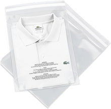 Load image into Gallery viewer, Clear 9" x 12" Poly Bags 1000 Count - Easy Seal for Apparel Shipping &amp; Storage