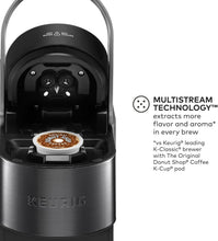 Load image into Gallery viewer, Modern Black K-Cup Pod Brewer with MultiStream Technology for Ultimate Flavor