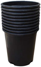 Load image into Gallery viewer, 15 Gal HDPE Nursery Pots with Drainage Holes - Ideal for Hydroponics &amp; Soil