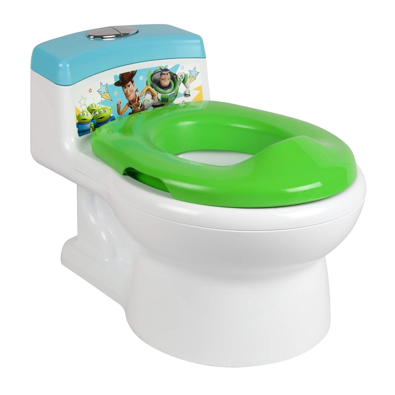Interactive Toy Story Potty Training Seat with Easy Cleanup and Sound Effects
