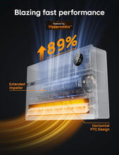 Load image into Gallery viewer, Rapid Heating Wall-Mounted Heater with Digital Display &amp; Remote Control Function