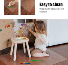 Load image into Gallery viewer, PVC Clear Chair Mat 46" x 60" - Toxin-Free Flooring Protection for Home &amp; Office