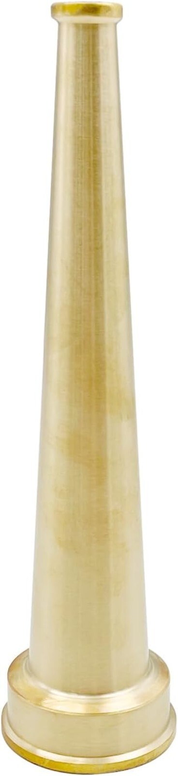 1.5 Inch Brass Fire Hose Nozzle with NPSH/NPT Connections - Durable & Versatile